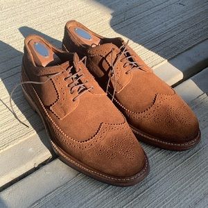 Rancourt x Taylor Stitch “peanut” suede longwings